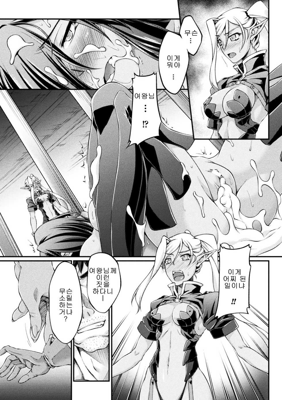 [Ootsuki Wataru] Kuroinu ~Kedakaki Seijo wa Hakudaku ni Somaru~ THE COMIC [Korean] [윤리도덕선생님] [Digital] - Page 25
