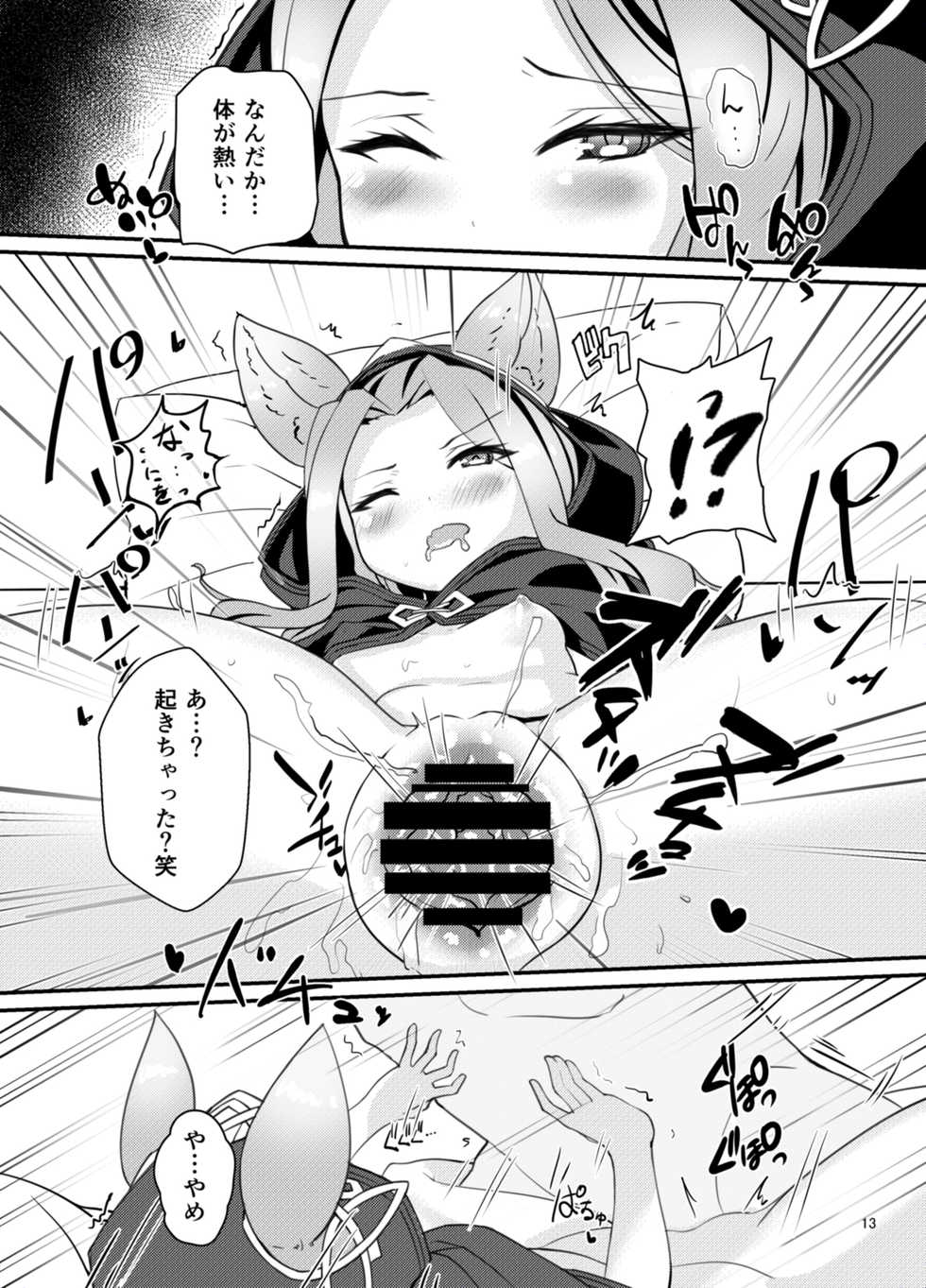 (C93) [Saikawa Youzyo (Nyamal)] Elune Musume-tachi o Sukikatte Choukyou Shichau Hon (Granblue Fantasy) - Page 13