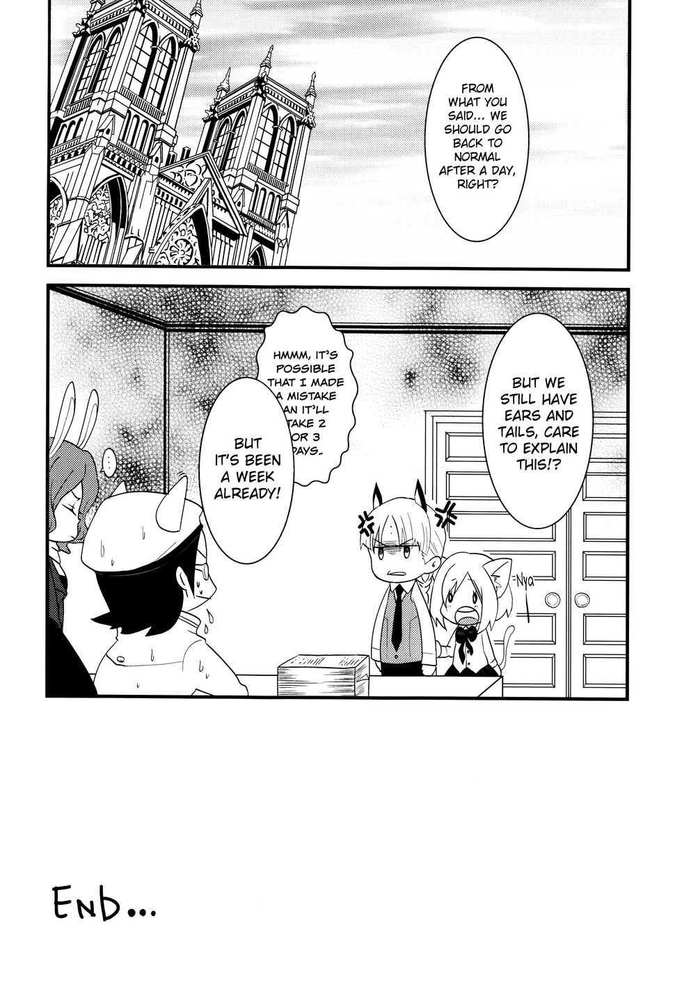 [Bohyadam (Pomeko, Amano Sumi)] Kemomimi! | Animal Ears (D.Gray-man) [English] [biribiri] [Incomplete] - Page 36