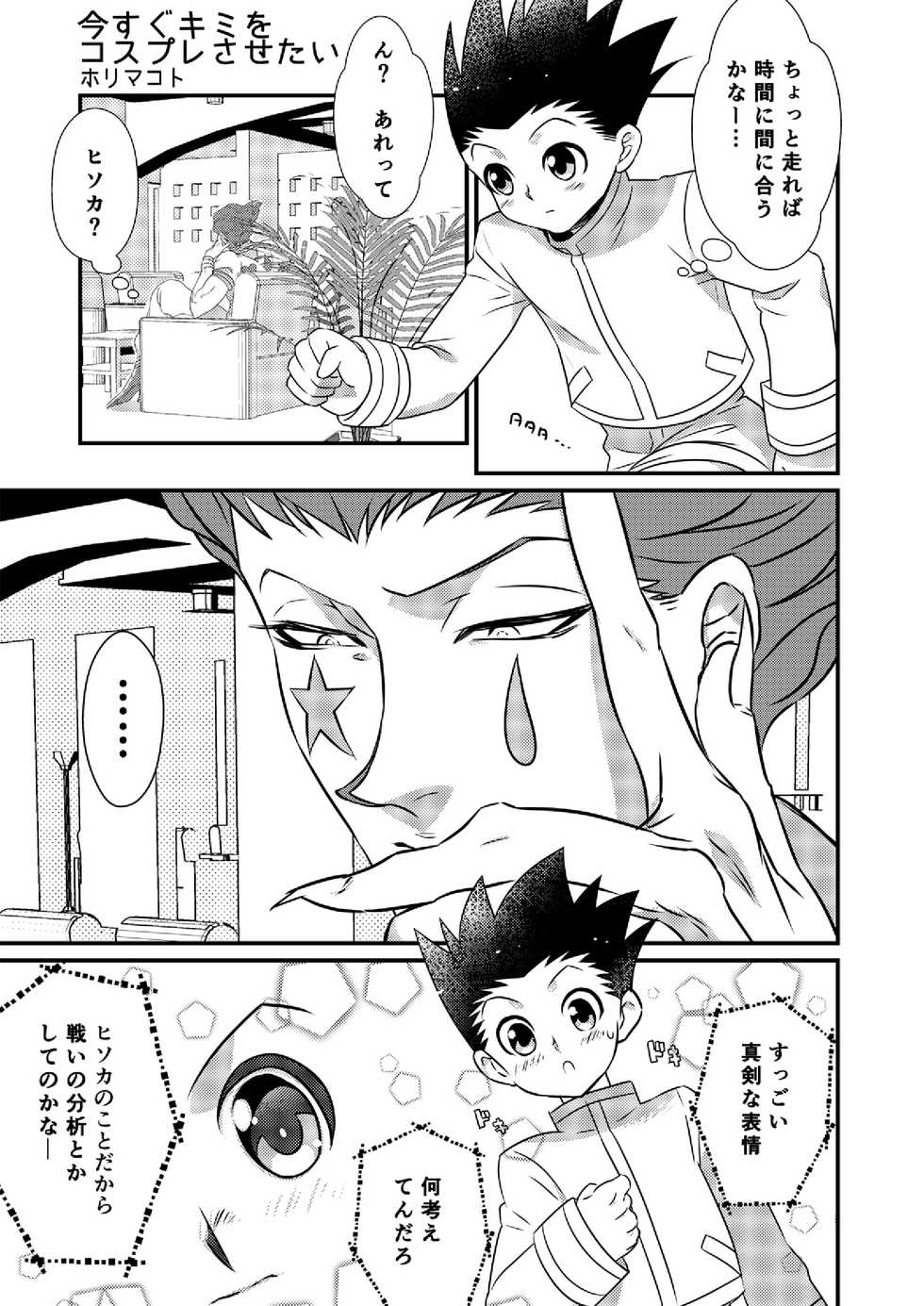[Shibainu Lab (Hori)] HisoGon_Kikou Data Tsumeawase (Hunter x Hunter) [Digital] - Page 10