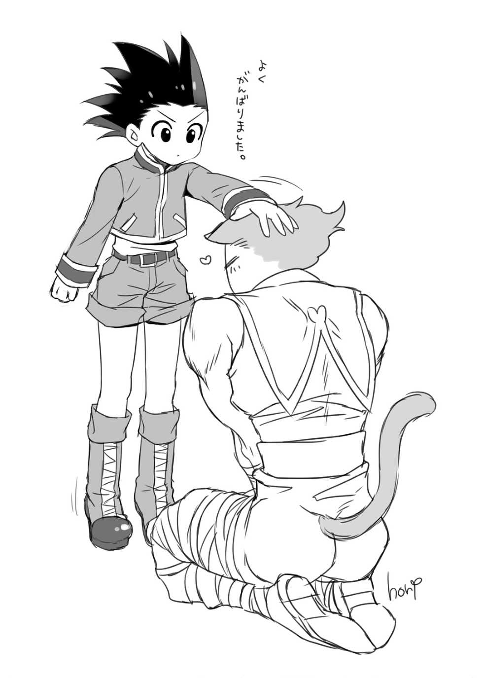[Shibainu Lab (Hori)] HisoGon_Kikou Data Tsumeawase (Hunter x Hunter) [Digital] - Page 19