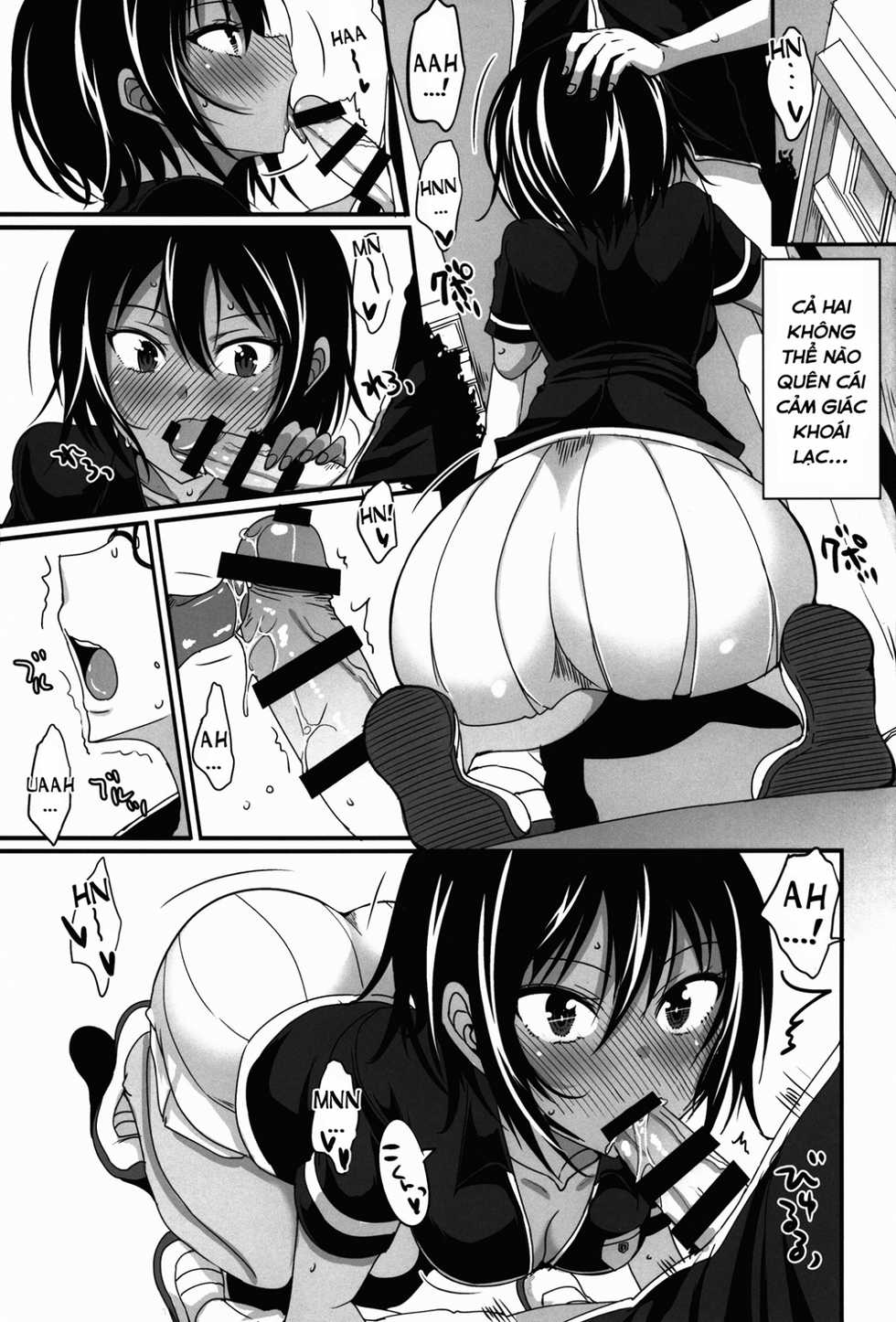 (C92) [Yojouhan (Shijou Sadafumi)] Uruka-chan to Ichaicha Shitai! (Bokutachi wa Benkyou ga Dekinai) [Vietnamese Tiếng Việt] [ultimate936] - Page 9