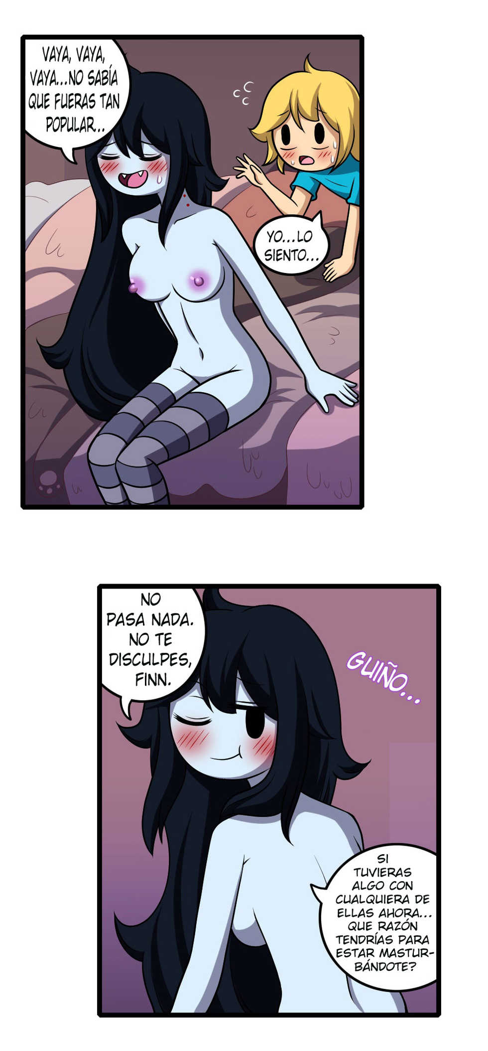[WB] Adult Time 4 (Adventure Time) (Spanish) [kalock & LIR34] - Page 91