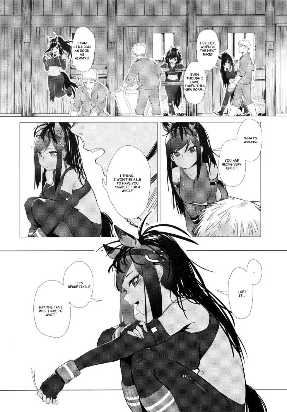 (C93) [Beicon (Beijuu)] Thoroughbred Early Days (Kemono Friends) [English] [Roadwarior2] - Page 3