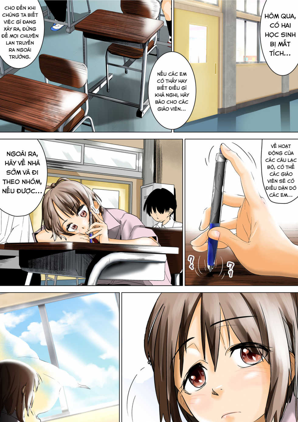 [Tokuni Mirashichi] Doukyuusei de Shinyuu no Joshi wa Kichiku na Yuukaihan [Vietnamese Tiếng Việt] [Bullet Burn Team] - Page 5