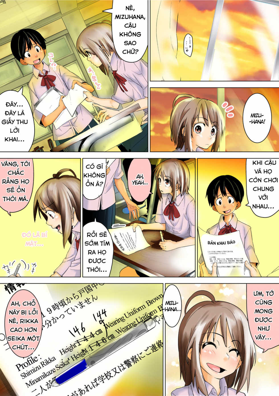 [Tokuni Mirashichi] Doukyuusei de Shinyuu no Joshi wa Kichiku na Yuukaihan [Vietnamese Tiếng Việt] [Bullet Burn Team] - Page 39
