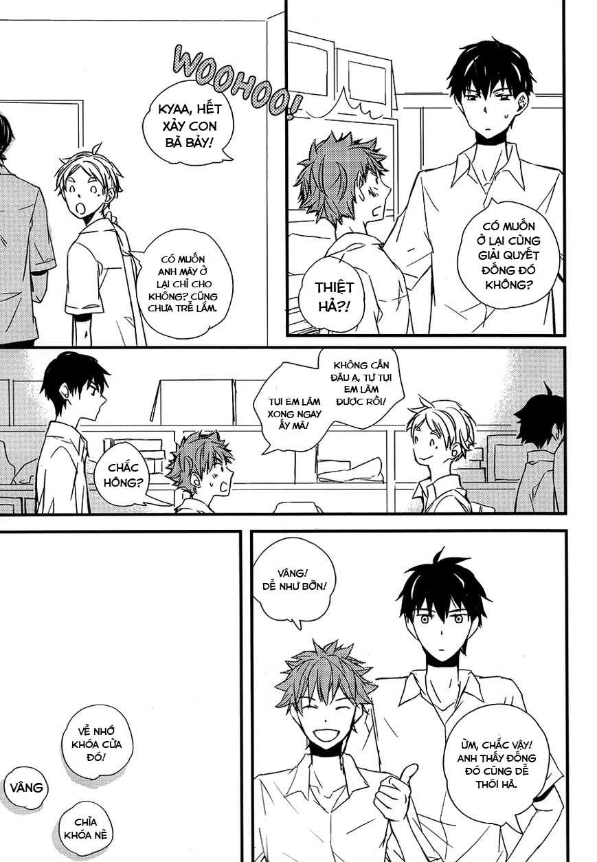 (HaruCC19) [GOONYLOT (Niio Bino)] Kotowaru Riyuu wa Nai Daro? | You’ve Got No Reason to Refuse, Right? (Haikyuu!!) [Vietnamese Tiếng Việt] [Bullet Burn Team] - Page 4