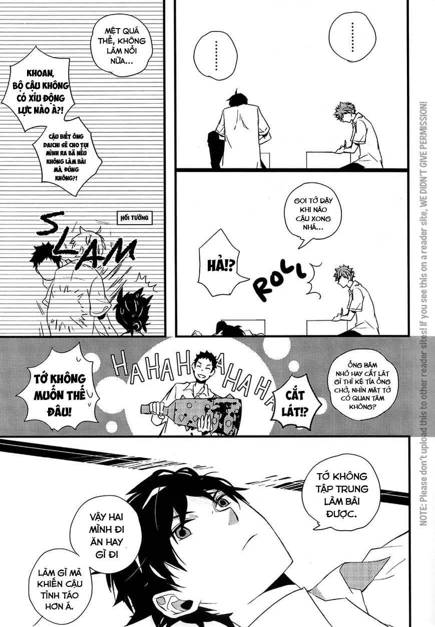 (HaruCC19) [GOONYLOT (Niio Bino)] Kotowaru Riyuu wa Nai Daro? | You’ve Got No Reason to Refuse, Right? (Haikyuu!!) [Vietnamese Tiếng Việt] [Bullet Burn Team] - Page 6