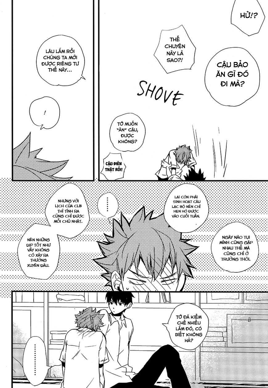 (HaruCC19) [GOONYLOT (Niio Bino)] Kotowaru Riyuu wa Nai Daro? | You’ve Got No Reason to Refuse, Right? (Haikyuu!!) [Vietnamese Tiếng Việt] [Bullet Burn Team] - Page 9