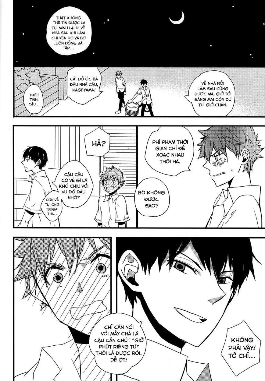 (HaruCC19) [GOONYLOT (Niio Bino)] Kotowaru Riyuu wa Nai Daro? | You’ve Got No Reason to Refuse, Right? (Haikyuu!!) [Vietnamese Tiếng Việt] [Bullet Burn Team] - Page 19