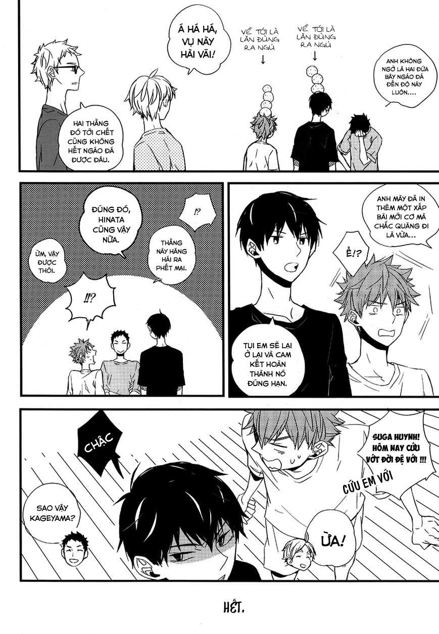 (HaruCC19) [GOONYLOT (Niio Bino)] Kotowaru Riyuu wa Nai Daro? | You’ve Got No Reason to Refuse, Right? (Haikyuu!!) [Vietnamese Tiếng Việt] [Bullet Burn Team] - Page 21