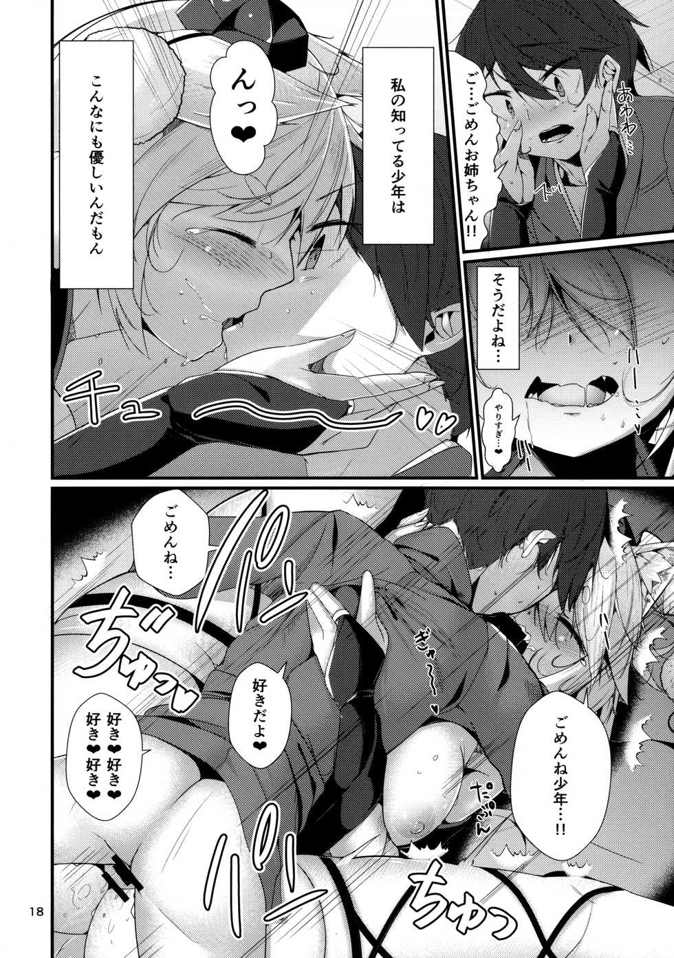 (Kouroumu 13) [Nanika no Heya (Hira)] Inu no Onee-chan-tachi no Hatsujou "Shitsuke" (Touhou Project) - Page 17