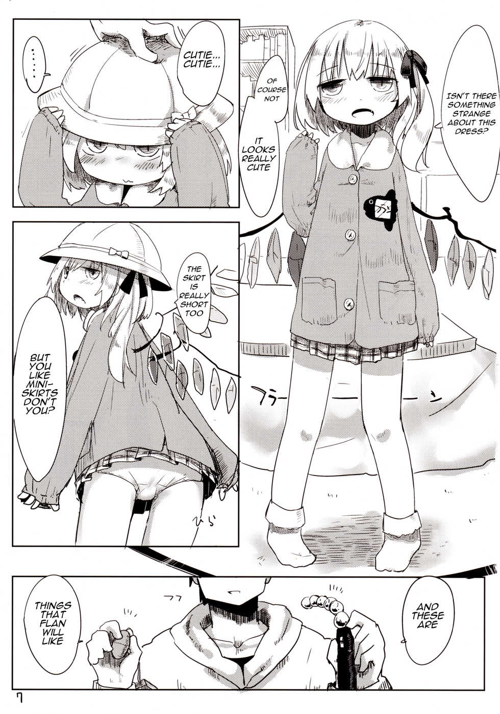 (Reitaisai 10) [Imoutogensouzitiku (Tsukumizu Yuu)] 04.1 Enjifuku Flan-chan to H (Touhou Project) [English] - Page 8