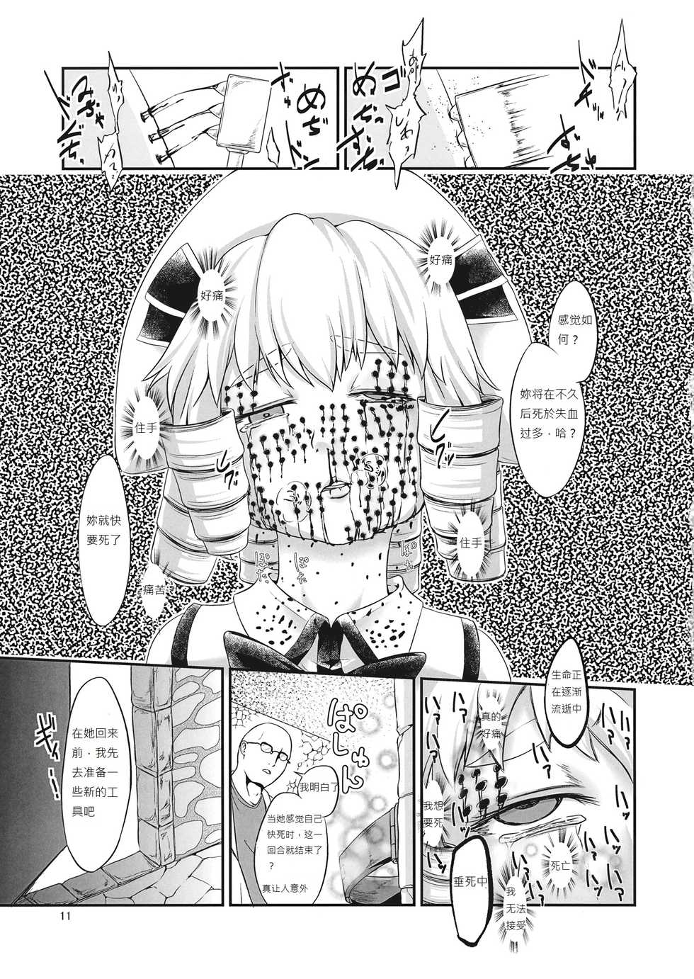 (Ryonaket 2) [Mukumukumoon (Mogiri)] Yousei Jikken (Touhou Project) [Chinese] [布洛基个人汉化] - Page 11