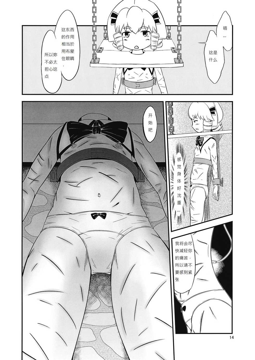 (Ryonaket 2) [Mukumukumoon (Mogiri)] Yousei Jikken (Touhou Project) [Chinese] [布洛基个人汉化] - Page 14