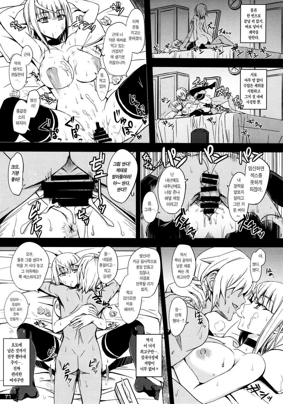 (C87) [Nukoya (Minamoto Jin)] Mudai (Kuro x Shiro Gal Goudoushi 2) [Korean] - Page 3
