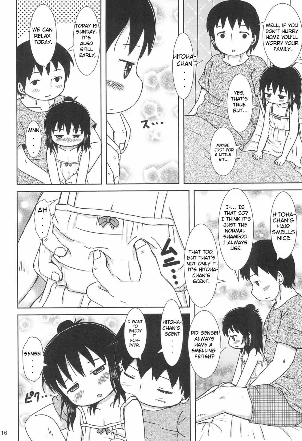 (Triplet Rhapsody 15) [BOOKS Takada (Yoshi-Puu)] Zutto Issho Desu yo? | Always Together, Right? (Mitsudomoe) [English] - Page 16
