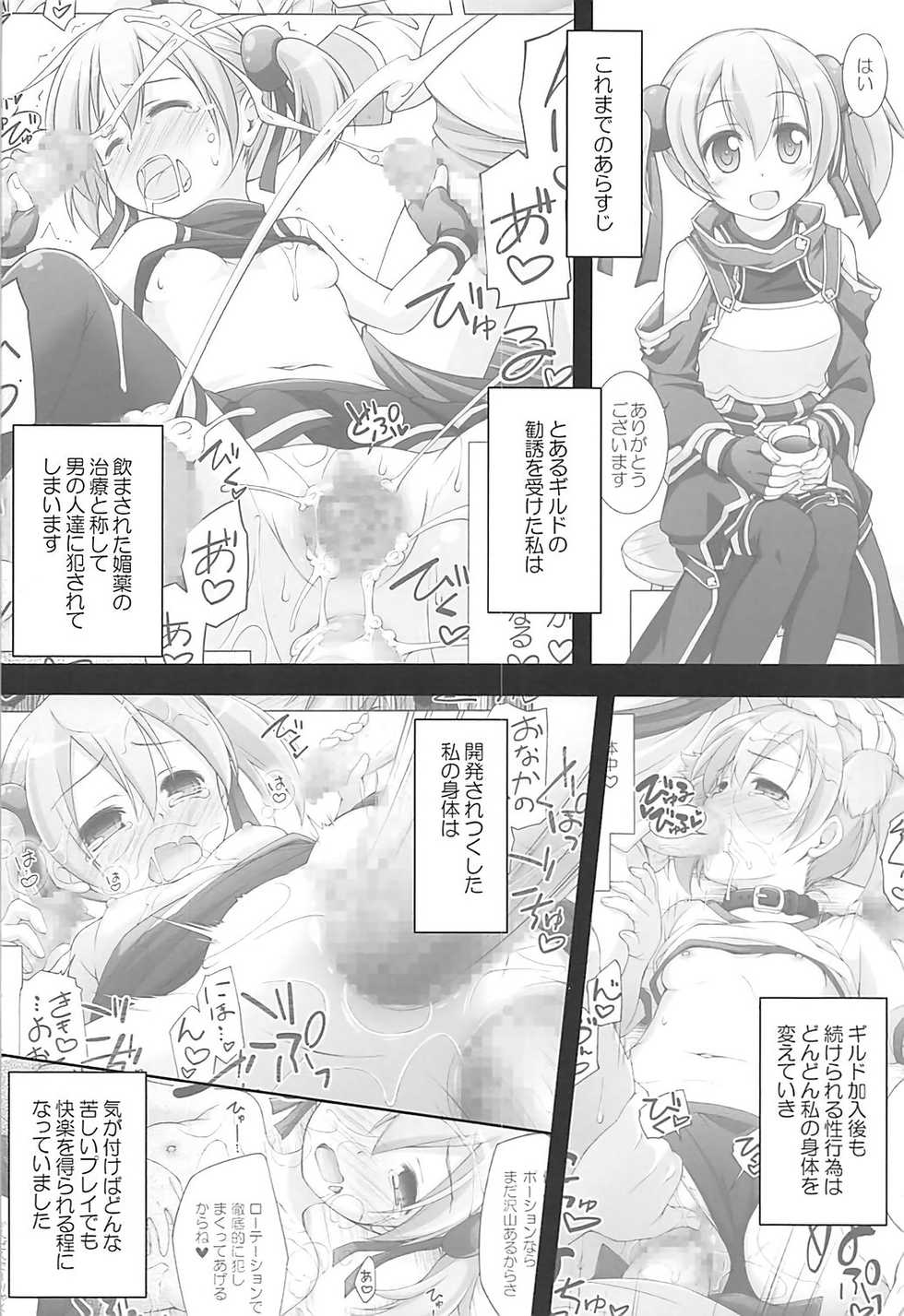 (C93) [Titokara 2nd Branch (Manami Tatsuya)] Digital x Temptation 5 (Sword Art Online) - Page 3