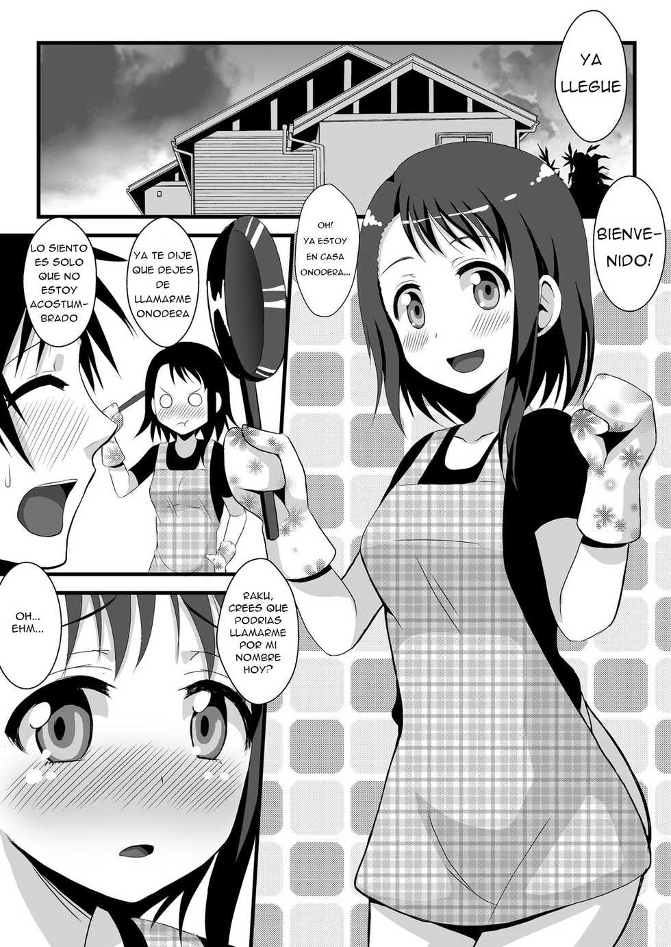 [Kleitos (Ryunosuke)] Kosaki-chan to H na Shinkon Seikatsu ~Soap Play Hen~ (Nisekoi) [Spanish] [ageps] [Digital] - Page 2