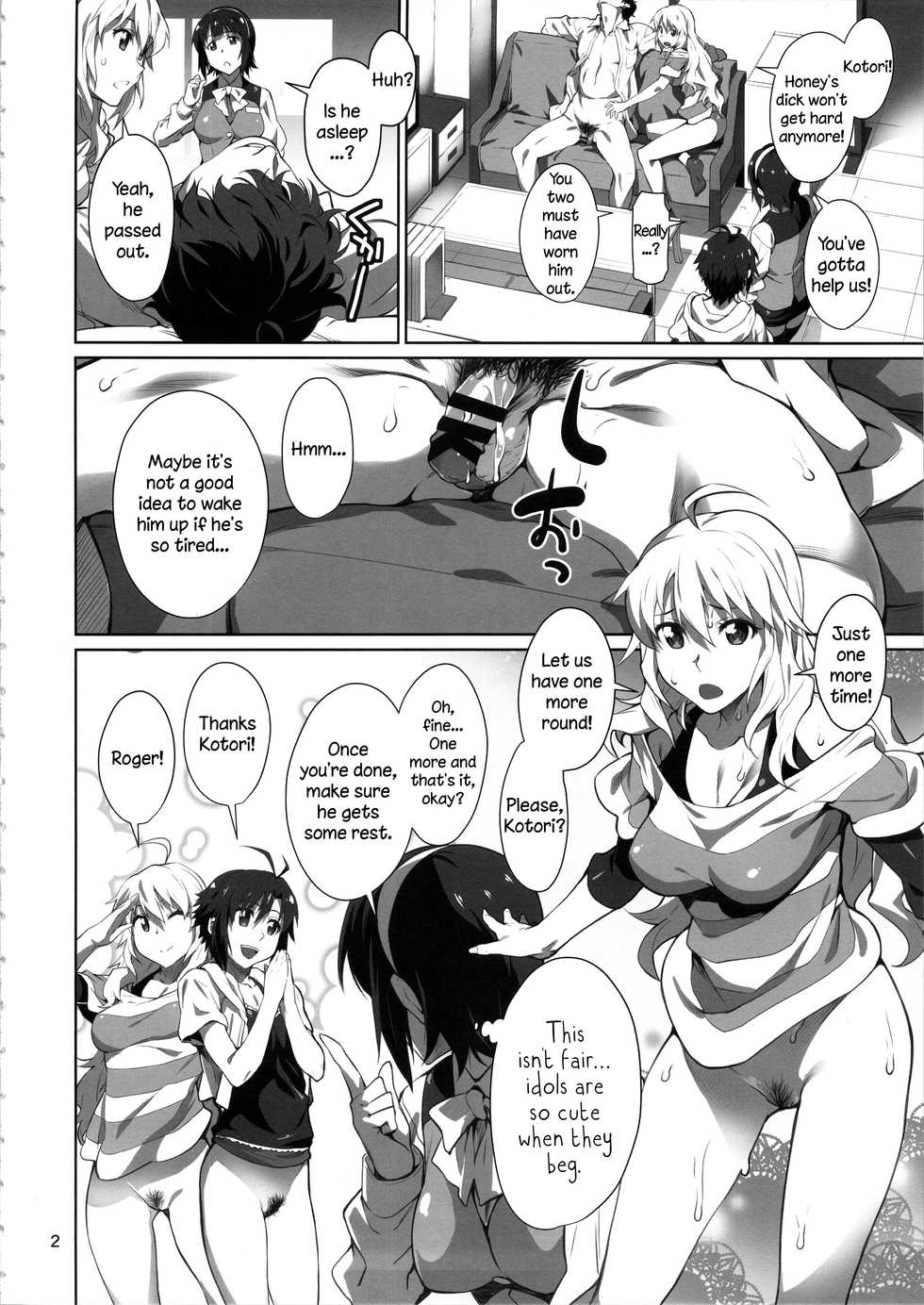 [Chotto Dake Aruyo. (Takemura Sesshu)] Black Kigyou 765 Production (THE IDOLM@STER) [English] {KFC Translations} [Digital] - Page 3