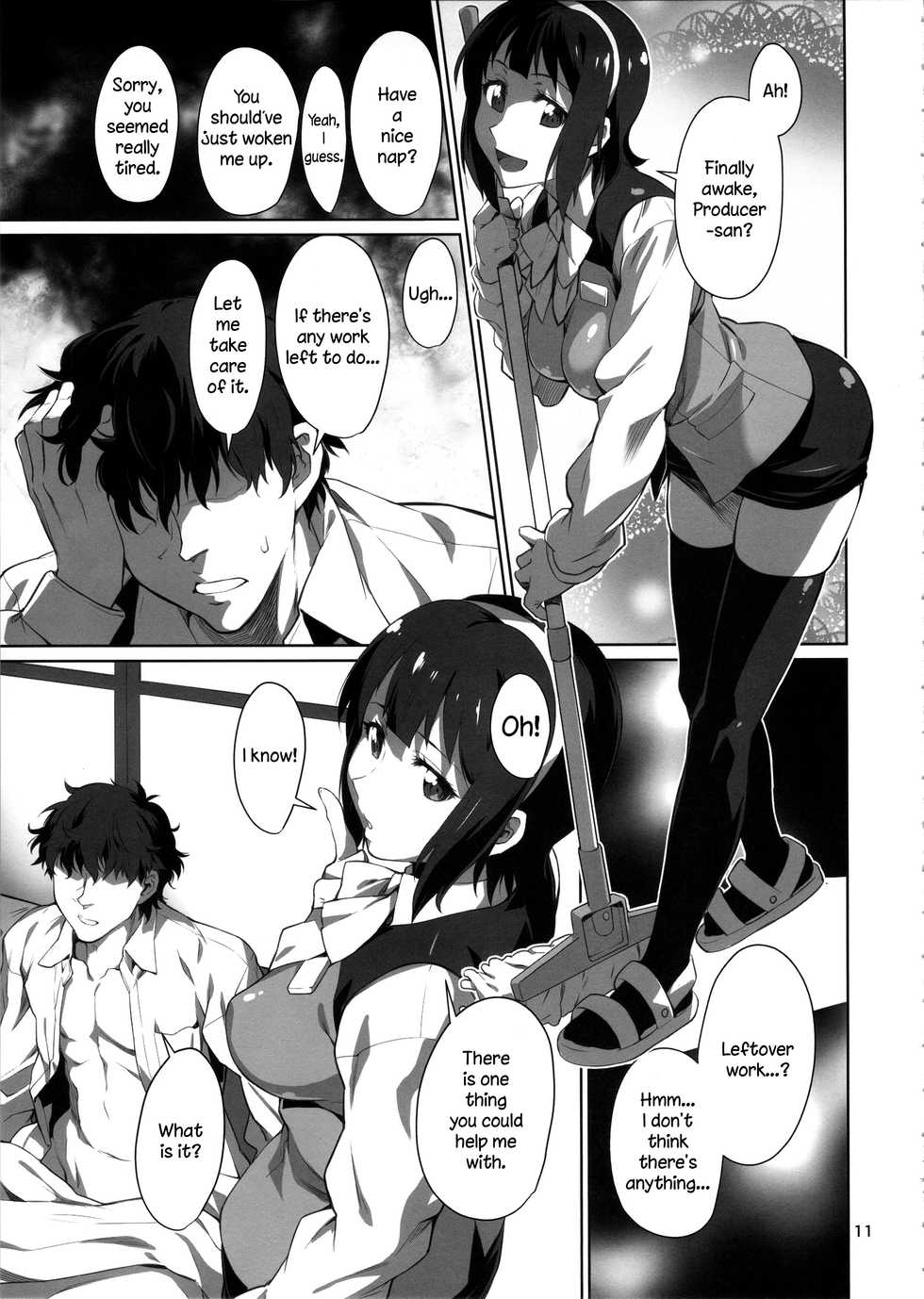 [Chotto Dake Aruyo. (Takemura Sesshu)] Black Kigyou 765 Production (THE IDOLM@STER) [English] {KFC Translations} [Digital] - Page 12
