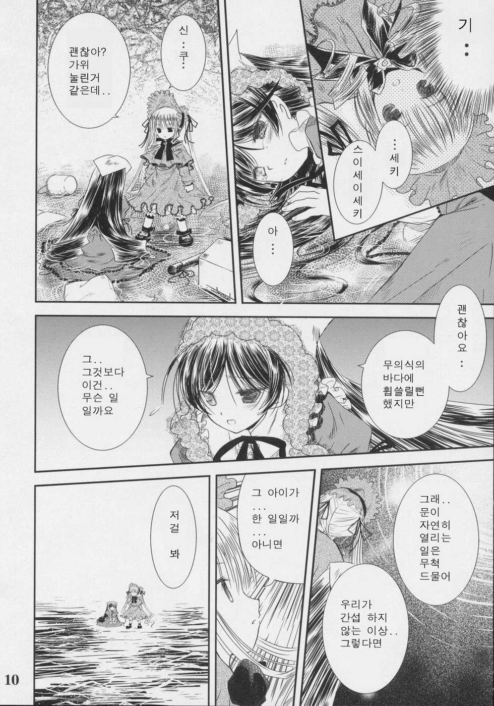 (C70) [Quarter View (Jin’nojyou, Kuroboshi Kouhaku)] A solitude nocturne (Rozen Maiden) [Korean] - Page 9