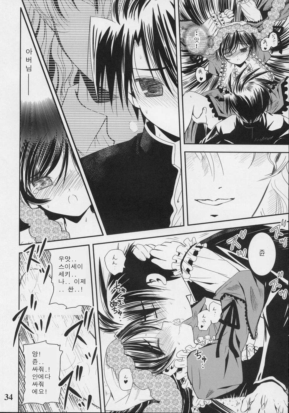 (C70) [Quarter View (Jin’nojyou, Kuroboshi Kouhaku)] A solitude nocturne (Rozen Maiden) [Korean] - Page 33