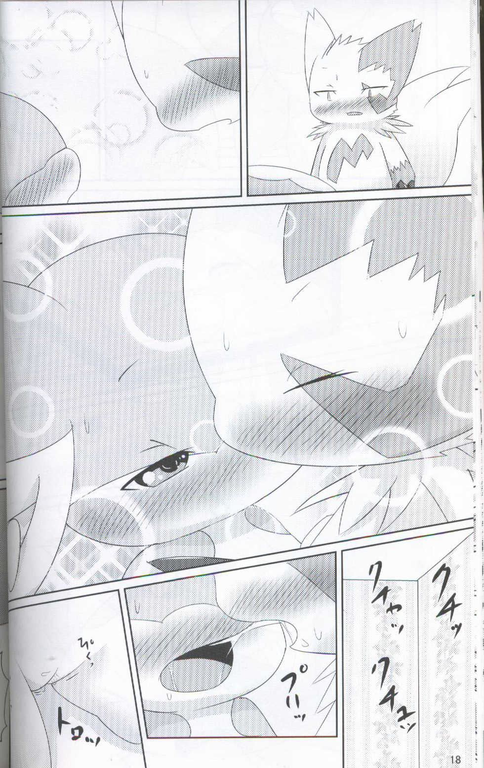 (Kansai! Kemoket 5) [Beart (Ashitani Yukihisa)] HEARING (Pokémon Black and White) [Chinese] [虾皮汉化组] - Page 16