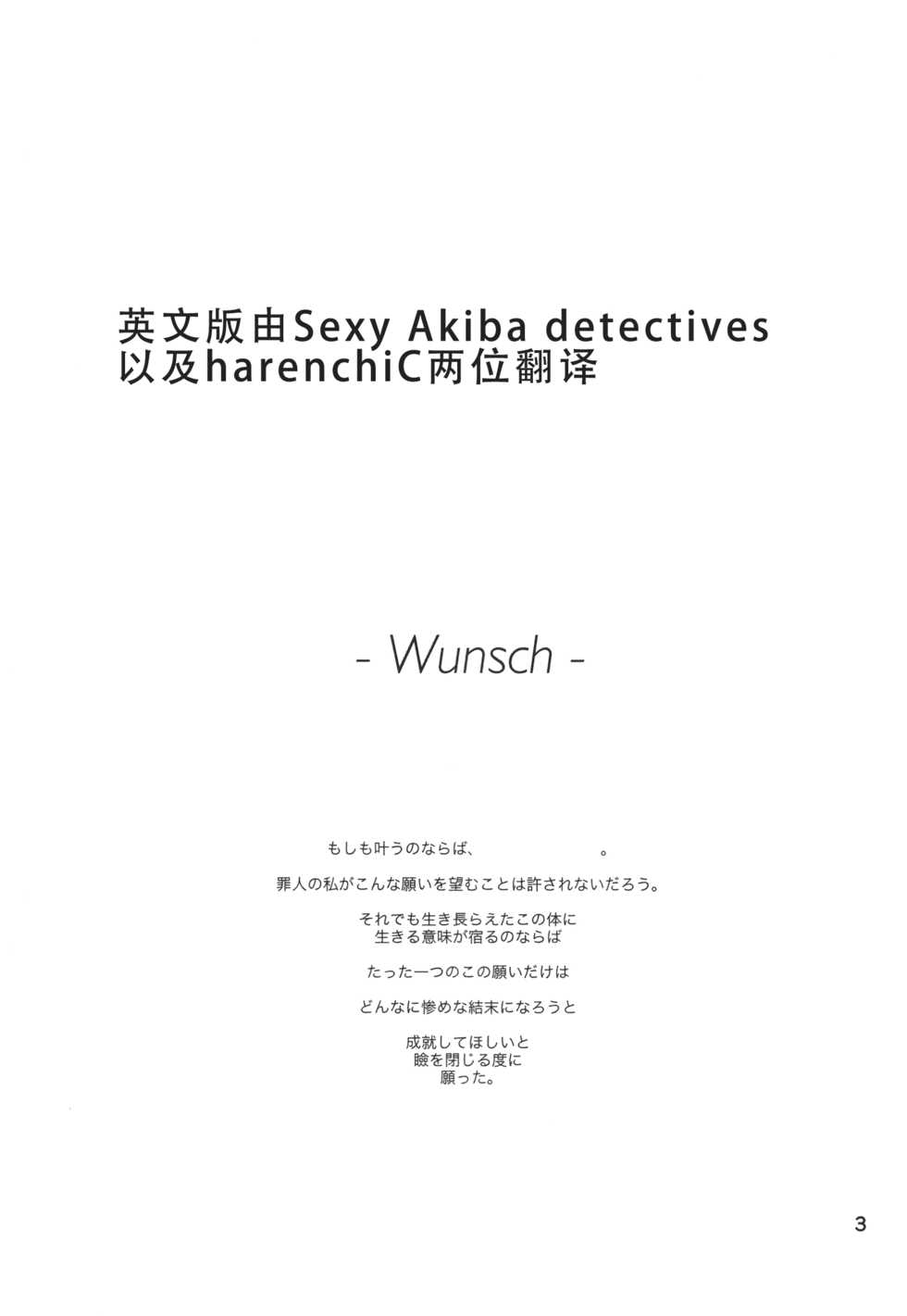 (C85) [HB (Futoo)] Wunsch (Senki Zesshou Symphogear) [Chinese] [假良假影个人汉化] - Page 5
