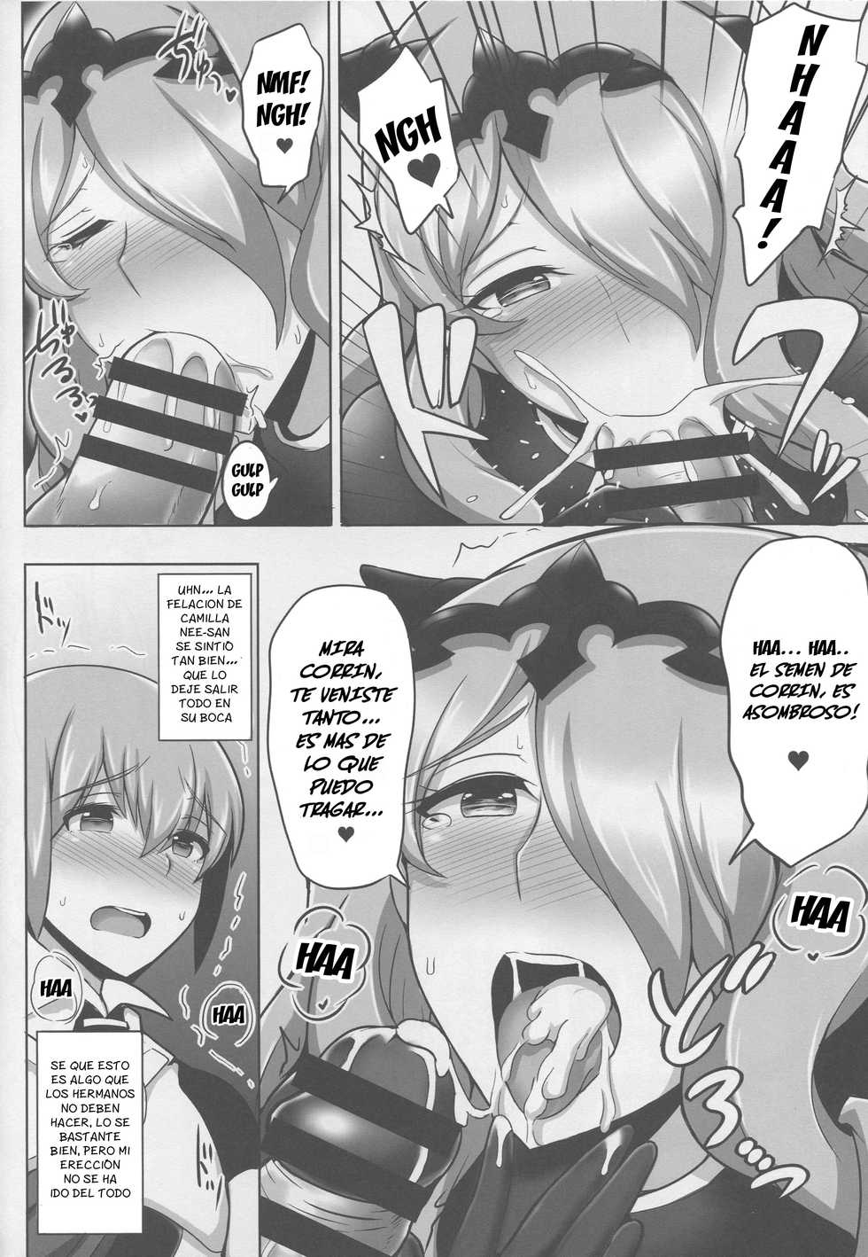 (C88) [Yuasa Rengou (Jean Louis)] Onee-chan to ii Koto Shimasho (Fire Emblem If) [Spanish] [Ero-Echii Scalations] - Page 7