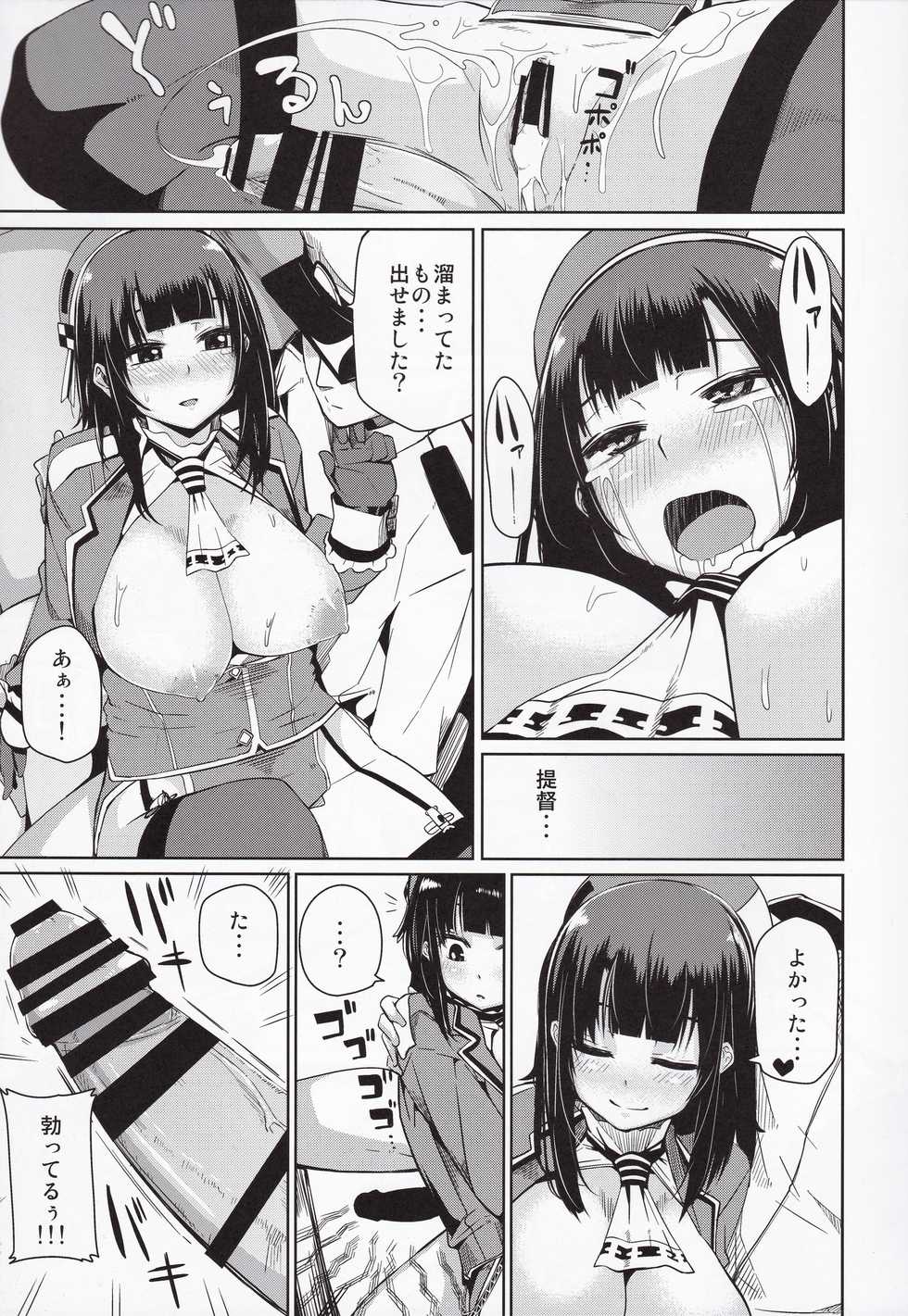 (COMIC1☆8) [Danball Man (Nikuman Umeew)] Kininaru Tokoro Gozaimasu yo (Kantai Collection -KanColle-) - Page 14