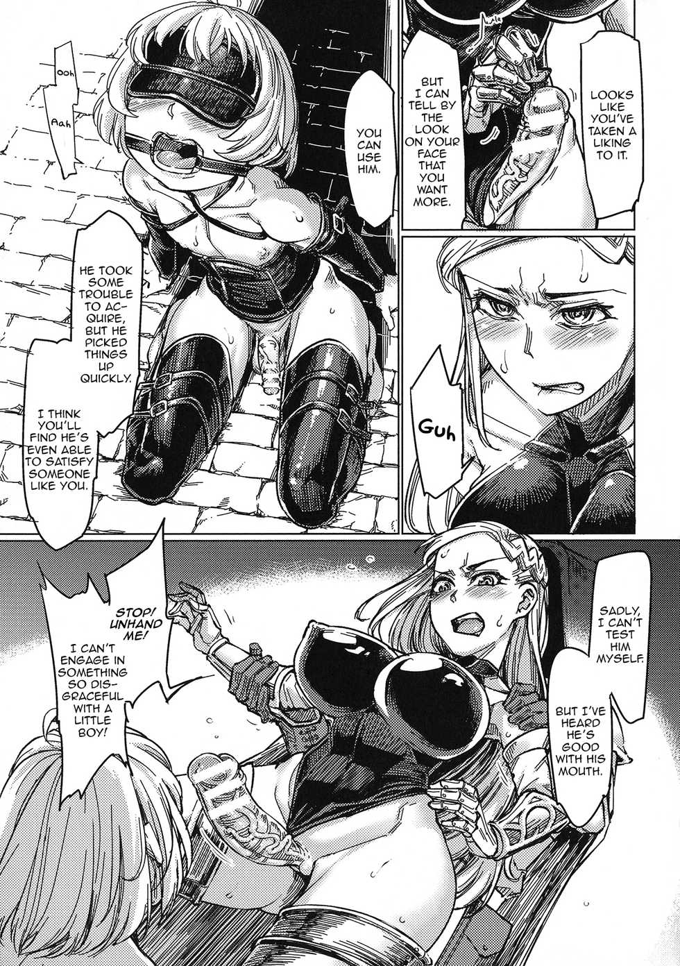 [SexyTurkey] Souki no Saya | The Princess's Sheath (Seigi no Heroine Kangoku File DX Vol. 8) [English] [Zero Translations] - Page 9