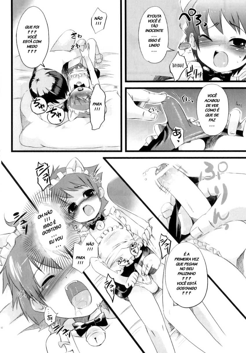 [NemuNemu] Maid no Oshigoto | The Job of a Maid (Otokonoko-Tic) [Portuguese-BR] [LIANEF] - Page 12