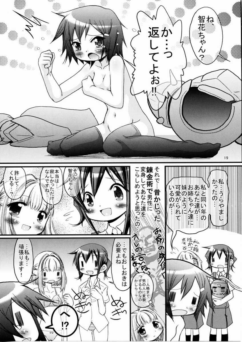 (C74) [FESTA. (Yoshitani Ganjitsu)] Hikari ja nakutemo Hayaindesu!! (Hidamari Sketch) - Page 18