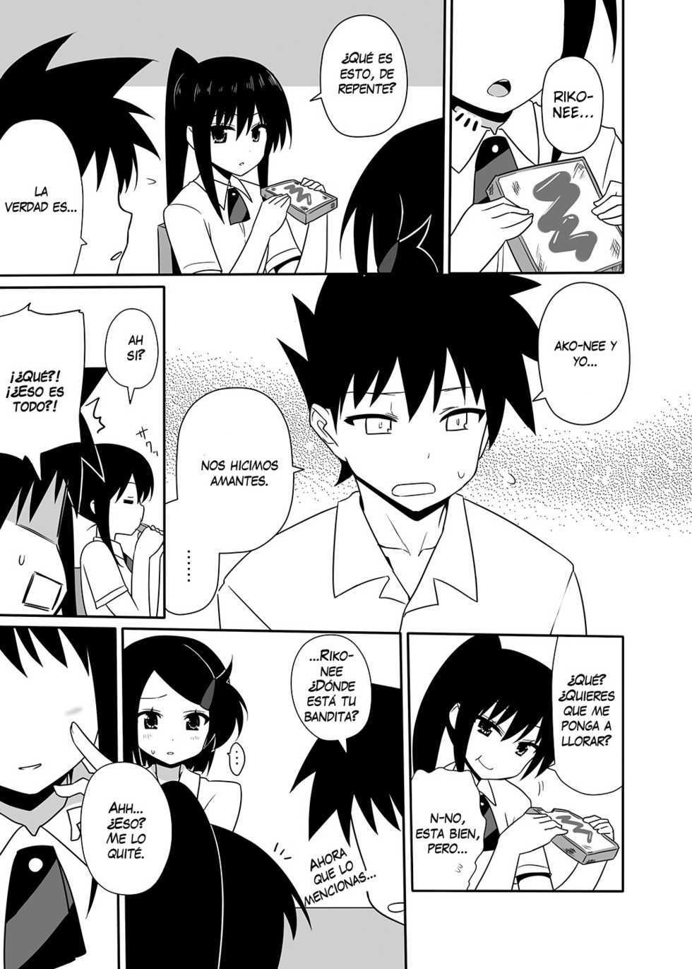 [7cm (Nase)] Ako-nee to Issen o Koeta Hi. | The day I went over the line with Ako-nee (Kiss x Sis) [Spanish] [Night Fansub] [Digital] - Page 22