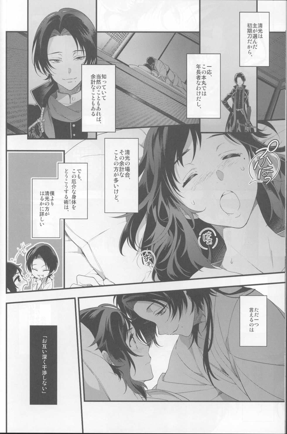 (C90) [DalcRose (moshi)] Saku Tsuyu (Touken Ranbu) - Page 11