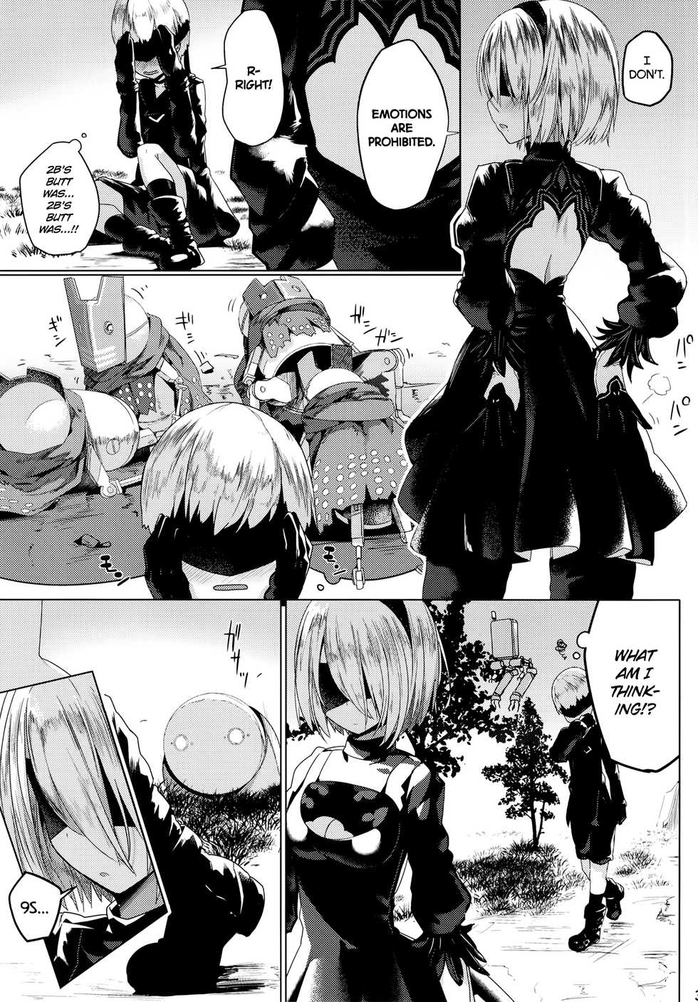 [Illumination. (Ogadenmon)] Android no Ecchi na Yatsu | Horny Androids (NieR:Automata) [English] =TLL + mrwayne= [Digital] - Page 4