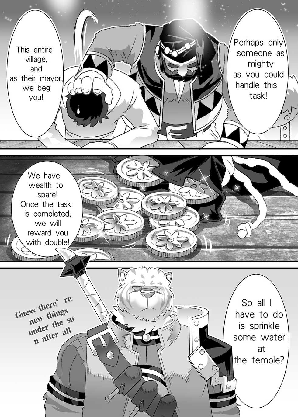 [Kuma Hachi] Secret Tale of the Mercenary [English] [Digital] - Page 6