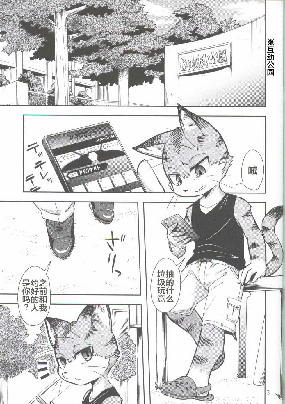 (Kansai! Kemoket 6) [Harugoya (Harusuke)] Harubon 12 [Chinese] - Page 3