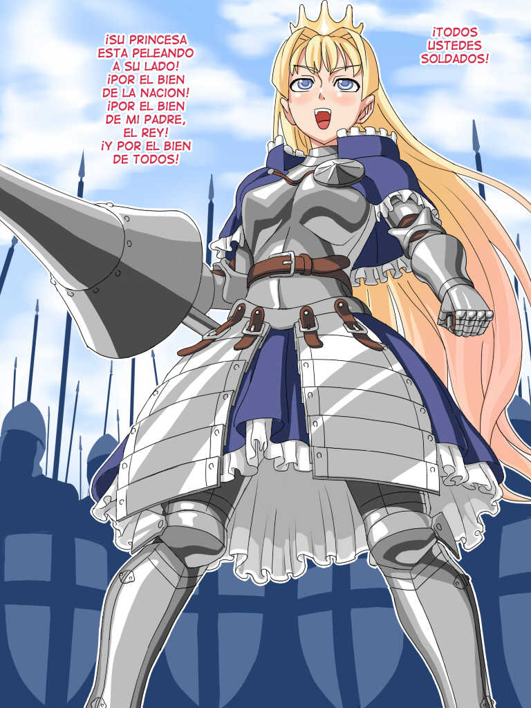 [Akushizu] Onna Kishi o Ahe Raseru [Spanish] - Page 20