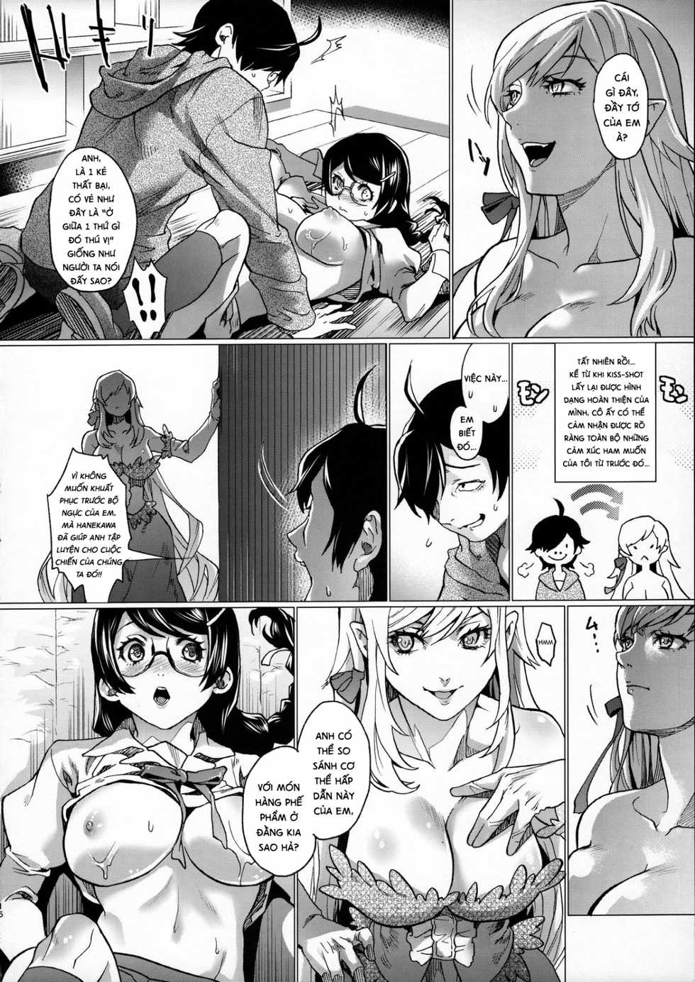 (C91) [sagejoh (sage joh)] Chichimonogatari (Bakemonogatari) [Vietnamese Tiếng Việt] [Demon Victory Team] - Page 16