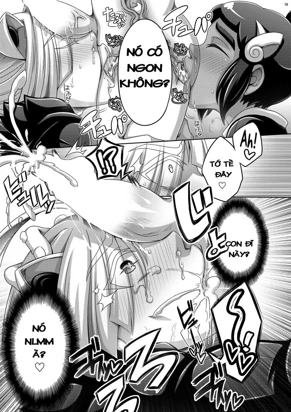 [Dynamic Kanoke (Dainakishin)] Ore-tachi wa Nakayoshi (Pokémon Sun and Moon) [Vietnamese Tiếng Việt] [Bullet Burn Team] [Digital] - Page 19