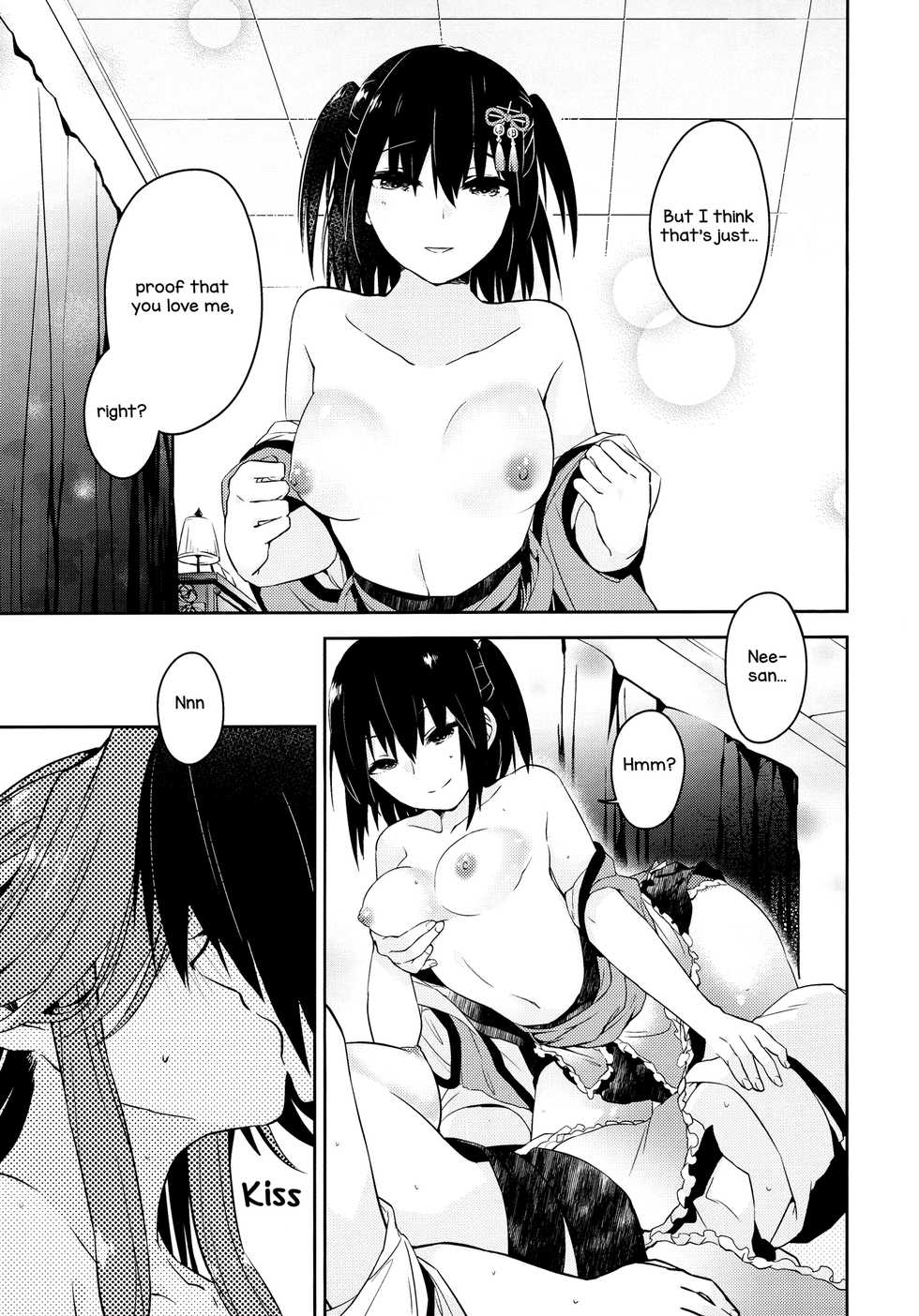 (C92) [Kaleido Circus (Nagihashi Coko)] TOP SECRET (Kantai Collection -KanColle-) [English] [Yuri-ism] - Page 21