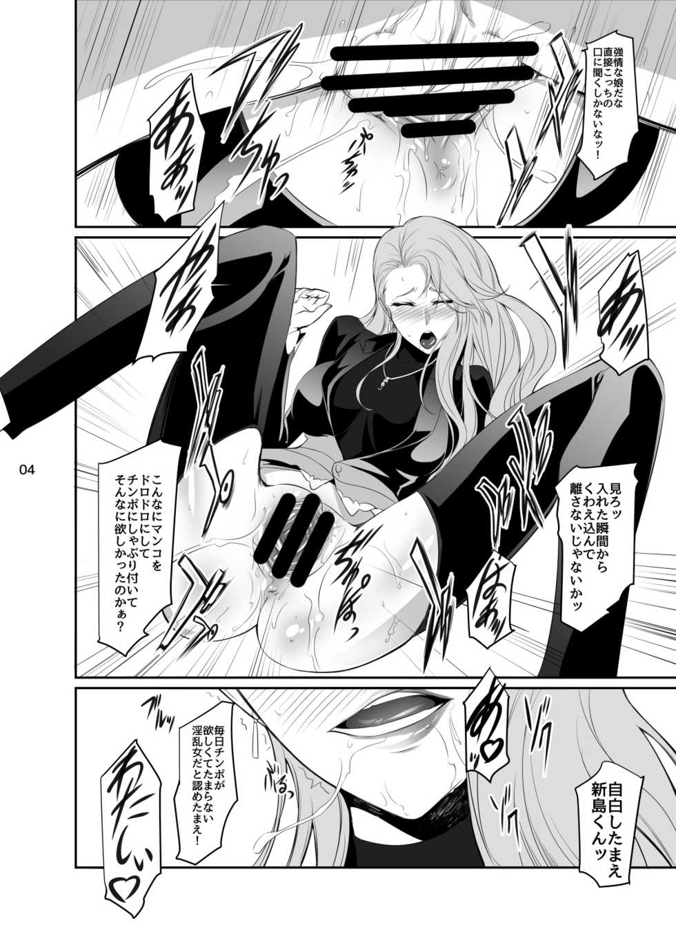 [DEX+ (Nakadera Akira)] Kouryaku Shippai 3 (Persona 5) [Digital] - Page 5