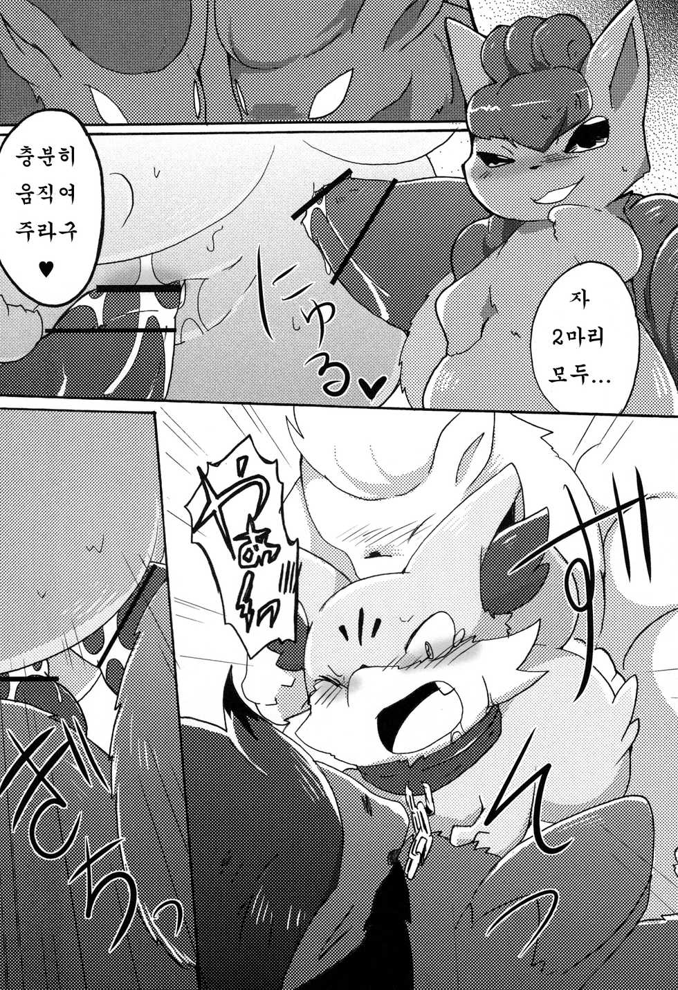 (Kemoket 2) [Kemono no Koshikake (Various)] Kitsune no Yuuwaku | 여우의 유혹 (Pokémon X and Y) [Korean] [호접몽] - Page 29