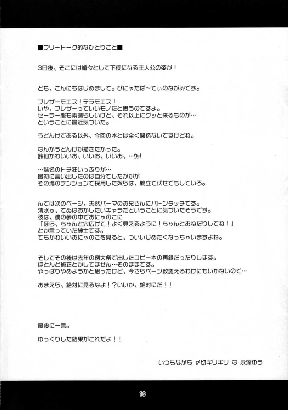 [Pinata Party] Little to no good, good… oof! (Touhou) - Page 15