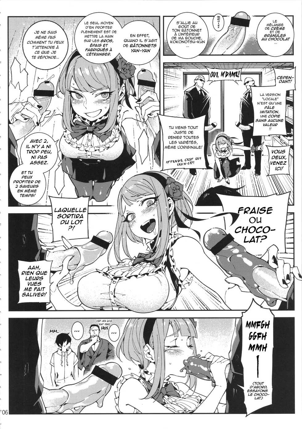 (C89) [★F (Hirame)] So Sensou (Dagashi Kashi) [French] - Page 7