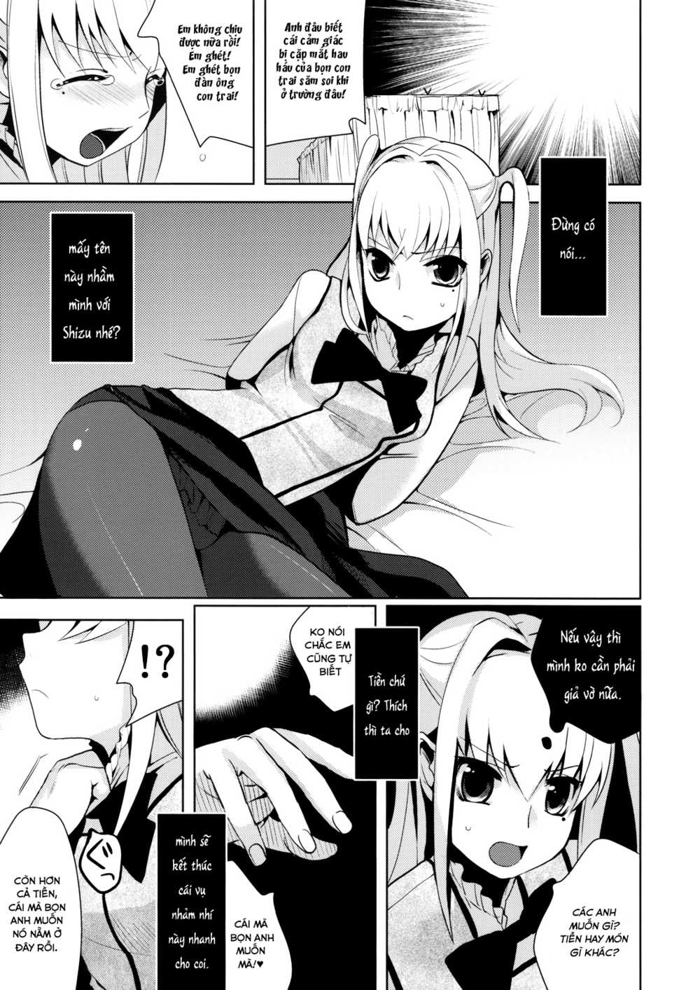 (Shota Scratch 8) [abgrund (udk)] HOLIC + HOLIC 1 SIDE M (Maria Holic) [Vietnamese Tiếng Việt] [Bullet Burn Team] - Page 5