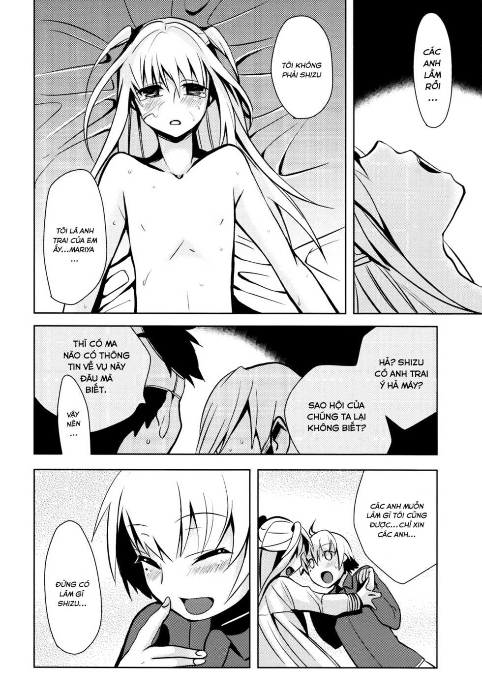 (Shota Scratch 8) [abgrund (udk)] HOLIC + HOLIC 1 SIDE M (Maria Holic) [Vietnamese Tiếng Việt] [Bullet Burn Team] - Page 28
