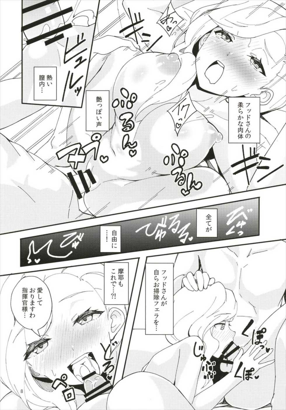 (C93) [Kamico! (Mocco)] Hood, Maya no Koukando ga agari Sugita. (Azur Lane) - Page 8